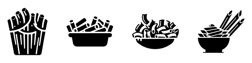 Various food items in bowls and containers.