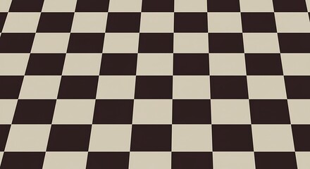 Fototapeta premium Modern checkered pattern floor for stylish interiors