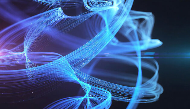 デジタルニューラルネットワーク。AI（人工知能）技術マシンディープラーニングの概念。Digital neural network. AI (artificial intelligence) technology machine deep learning concept.