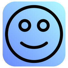 Fototapeta premium emoticon icon