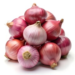 Stack of Red Onions with Detailed Texture shallot vegetable