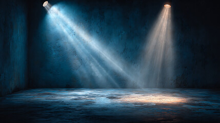 dark or for background and spotlight floor smoke on concept. room product studio display, mockup template with advertising presentation empty 32325279 1