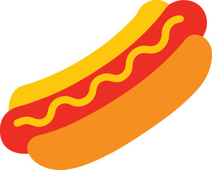 hot dog vector illustration design