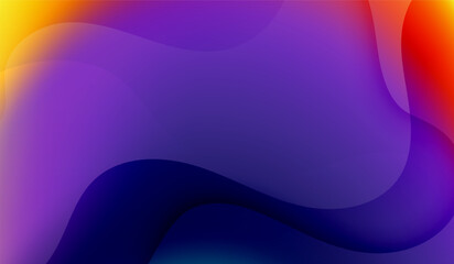 Modern gradient abstract illustration with bandy lines. Textured wave pattern for backgrounds.