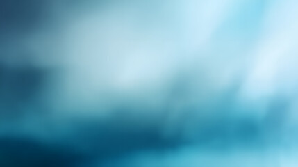 Soft and dreamy abstract background with blurred shades of blue and white. Artistic concept.