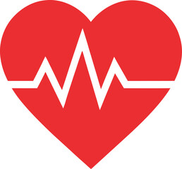 heartbeat icon vector illustration design