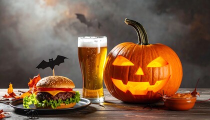 Halloween themed food and drinks