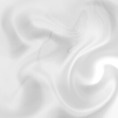 Dark-colored liquid illustration or liquify effect with a transparent background