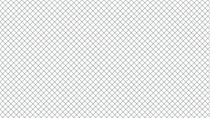 Abstract Seamless Diagonal Grid Pattern Background Black Lines on White