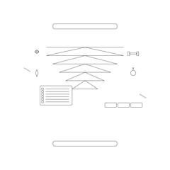 Health Pyramid Unique Vector – Wellness Hierarchy, Nutrition Levels, and Lifestyle Balance Illustration
