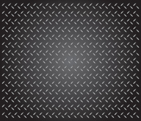 A seamless, gritty metal floor texture featuring a regular diagonal tread pattern for an industrial look.