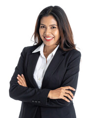 Generative AI. Portrait of only one Man White Background. created by AI.