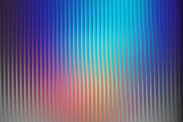 Abstract background with vertical ribbed texture and a vibrant gradient of blue, purple, and orange hues, creating a dynamic and modern visual effect