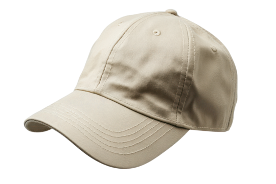 Stylish beige cap with a classic design perfect for casual outings and outdoor activities in the summer sun