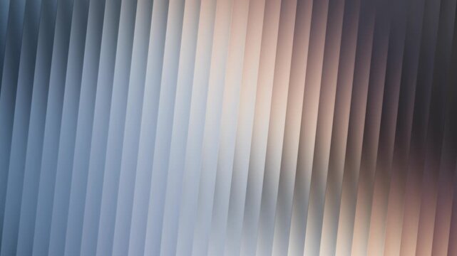 Abstract vertical blinds with soft gradient light and shadow play