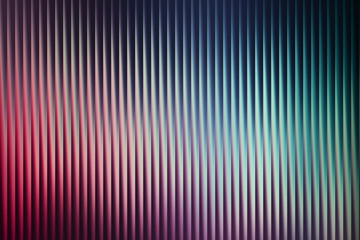 Abstract background with vertical ribbed texture and a gradient of deep purple, pink, and teal colors, creating a futuristic and modern aesthetic