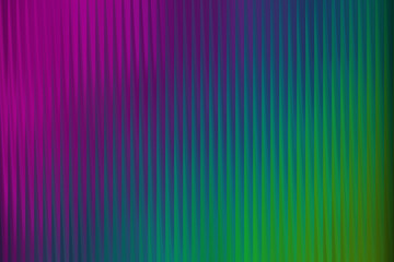 Vibrant abstract background featuring a spectrum of colors from magenta to green, formed by undulating vertical lines that create a dynamic visual effect