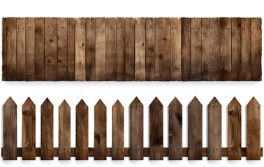 charmingly weathered wooden fence stretches, showcasing a diverse collection of wooden posts that exude a sense of rustic elegance.