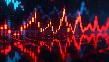 Financial Market Analysis - Candlestick Charts and Investment Trends.