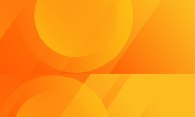 Abstract orange background with circles. Vector illustration eps10.