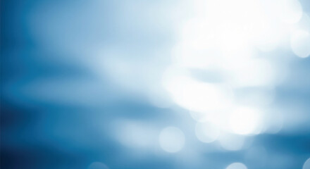 Abstract blue water background with bokeh effect creating a serene and calming atmosphere suitable for website headers a