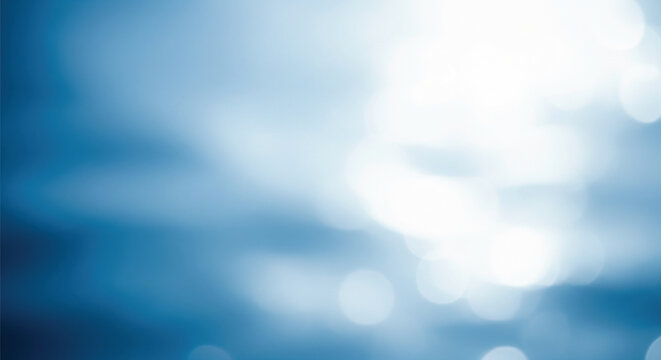 Abstract blue water background with bokeh effect creating a serene and calming atmosphere suitable for website headers a