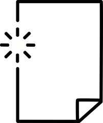 File download processing icon. Waiting file update vector icon. Vector graphics and not Artificial Intelligence, logo illustration. Replaceable vector design.