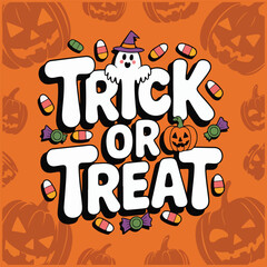 Obraz premium A vintage-style Halloween pumpkin face with spooky expression, designed for T-shirt prints and seasonal artwork. Perfect for Halloween parties, autumn themes, and retro horror graphics.