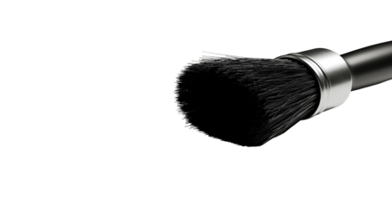 Isolated close-up of a microphone on black background