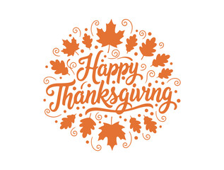 Thanksgiving greeting design background, card. Vector art