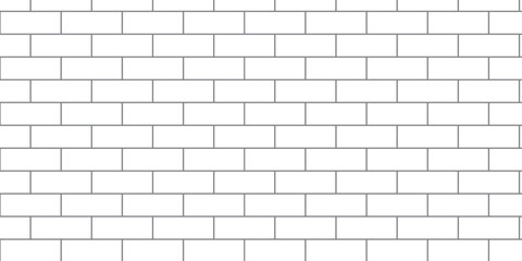 Fototapeta premium White brick background texture. White brick pattern and white background wall brick. 