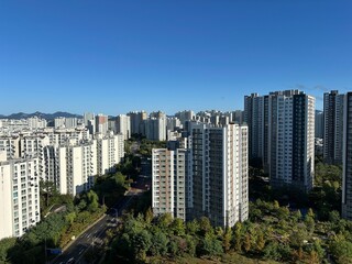 Fototapeta premium 도시의 아파트