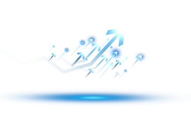 Transparent or png stock market investment trading graph growth.Trade business analytics graph and financial chart.Business trade analytics line graphs and financial chart investment. PNG chart.