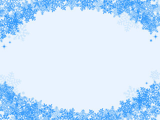 背景素材　雪の結晶　エレガント　ロイヤル　ゴージャス