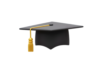 Celebrate Academic Success with this Mortarboard, perfect for graduation announcements, university promotions, or showcasing educational achievements with this graduation cap element