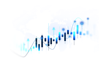 Transparent or png stock market investment trading graph growth.Trade business analytics graph and financial chart.Business trade analytics line graphs and financial chart investment. PNG chart.	
