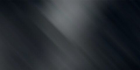 Black dark gray silver white wave abstract background for design. Light wave, wavy line. Ombre gradient. Noise rough grungy grain brushed metal metallic