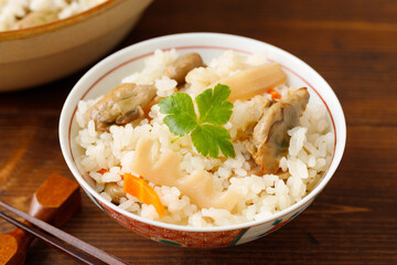 牡蠣ご飯