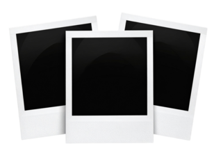 blank photo frames