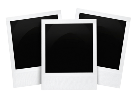 blank photo frames