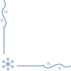 Snowflake Corner Decoration