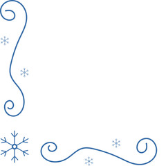 Snowflake Corner Decoration