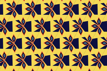 Modern geometric and tribal seamless patterns with earthy Bright Twist  for packaging, fabric, and home decor