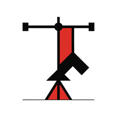 lighting rig vector art