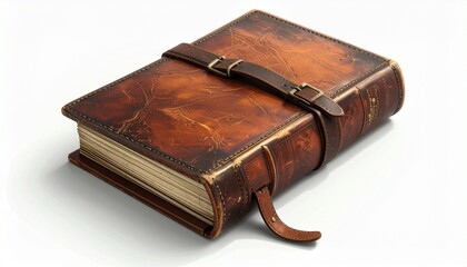 Obraz premium old book on white background