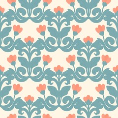 pattern batik flower damask ethnic boho ikat texture tribal geometric background