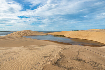 Dunas do Mouro at Ilha do Caju, Ilha das Canarias, Brazil. Delta do Parnaiba and Delta das Americas
