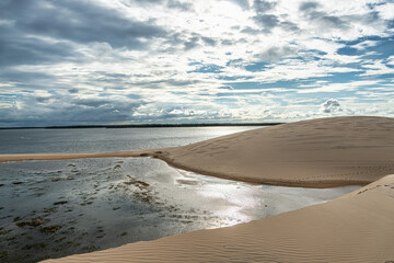 Dunas do Mouro at Ilha do Caju, Ilha das Canarias, Brazil. Delta do Parnaiba and Delta das Americas