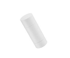 Unbranded white deodorant stick for personal care products 3d illustration