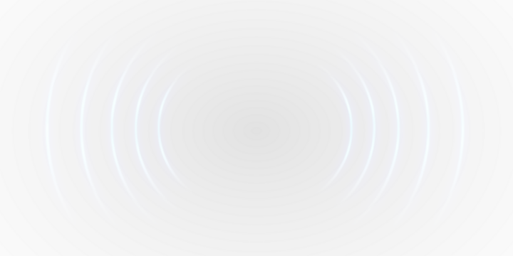 Stylized blue waves representing sound or technology gracefully flow across a dark, contrasting backdrop